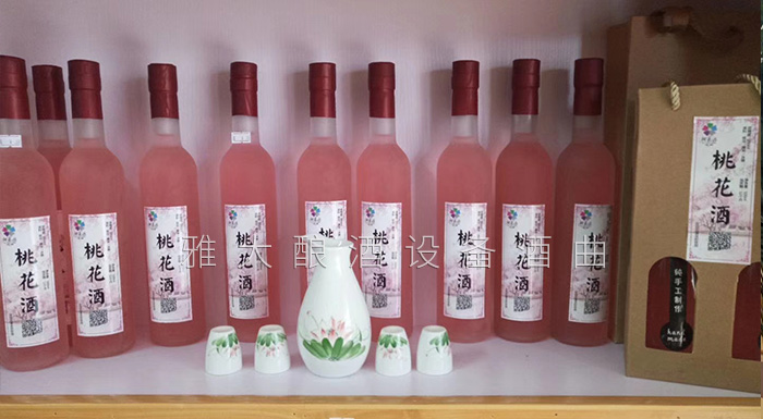 果酒釀酒設備釀造桃花糯米酒